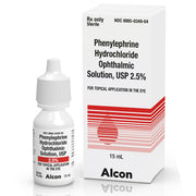 Phenylephrine Hydrochloride Ophthalmic Solution 2.5%