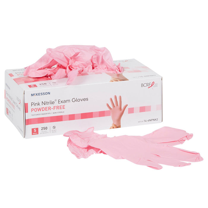 Pink Nitrile Exam Gloves For Safety And Infection Control Pink Nitrile Exam Gloves For Safety And Infection Control