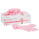 Pink Nitrile Exam Gloves with Textured Fingertips, Powder-Free 230/Box