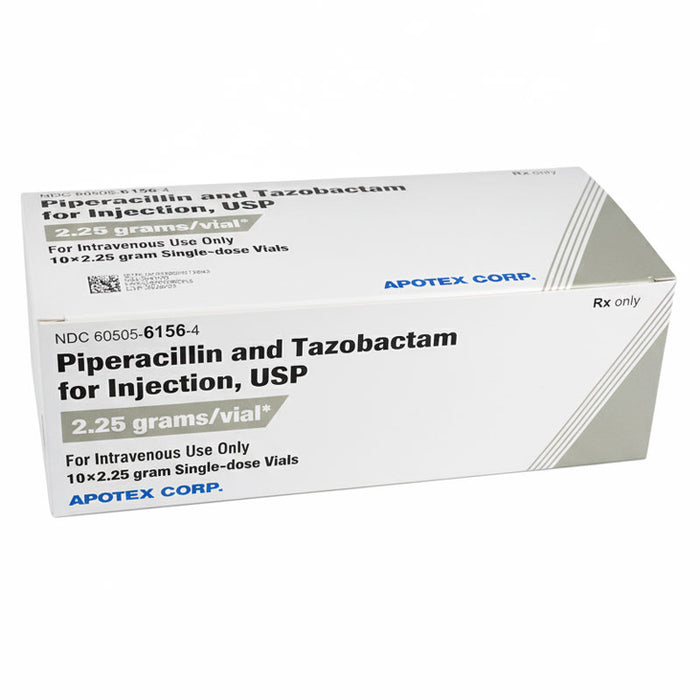 Box of Piperacillin and Tazobactam for Injection, USP by Apotex Corp.