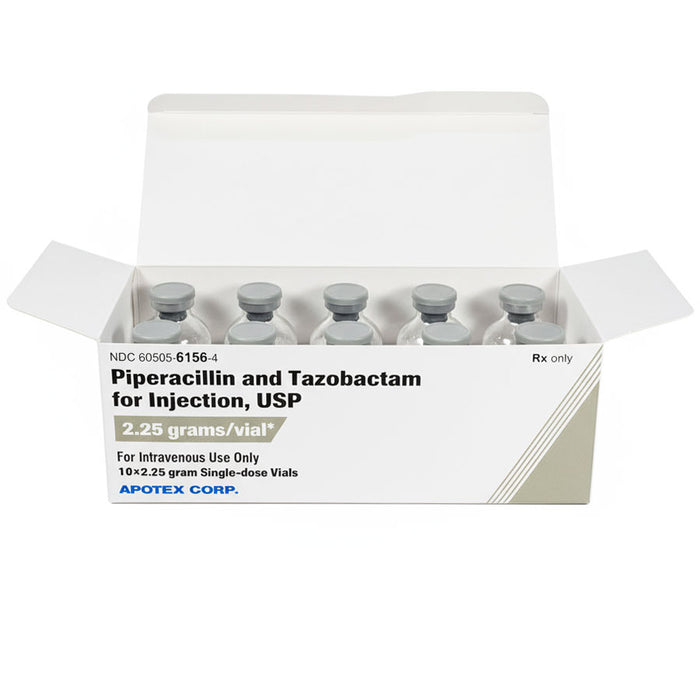 Piperacillin and Tazobactam Injection 2.25 gram Powder Vials by Apotex Corp
