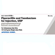 Piperacillin and Tazobactam for Injection BY Apotex Corporation  60505-6156-04