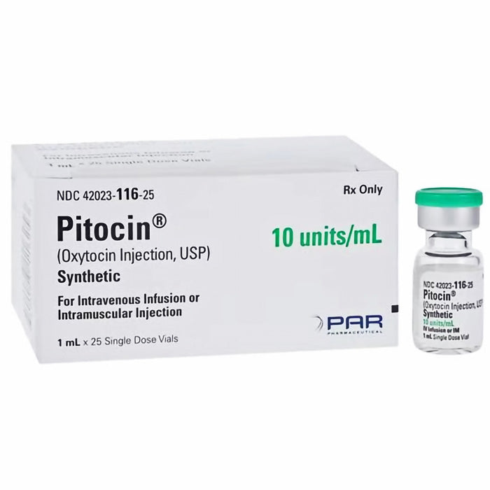 Pitocin Oxytocin Injection 10U / mL Single-Dose Vials 1 mL ...