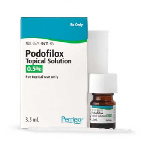 Podofilox Topical Solution 0.5%