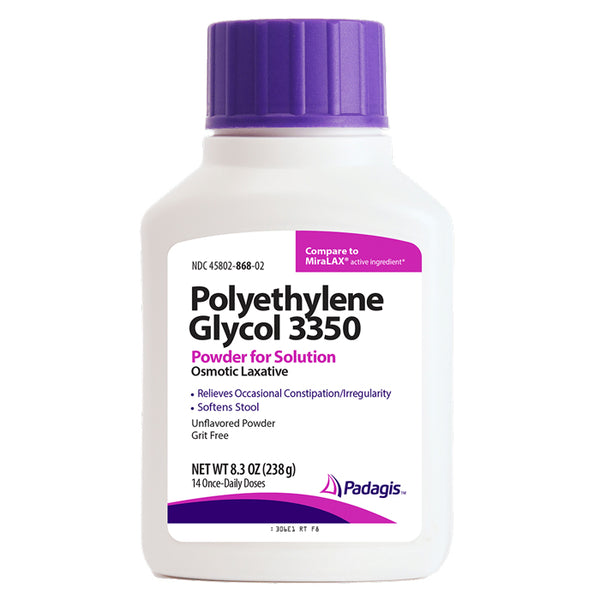 Polyethylene Glycol 3350 Powder - Relieve Constipation