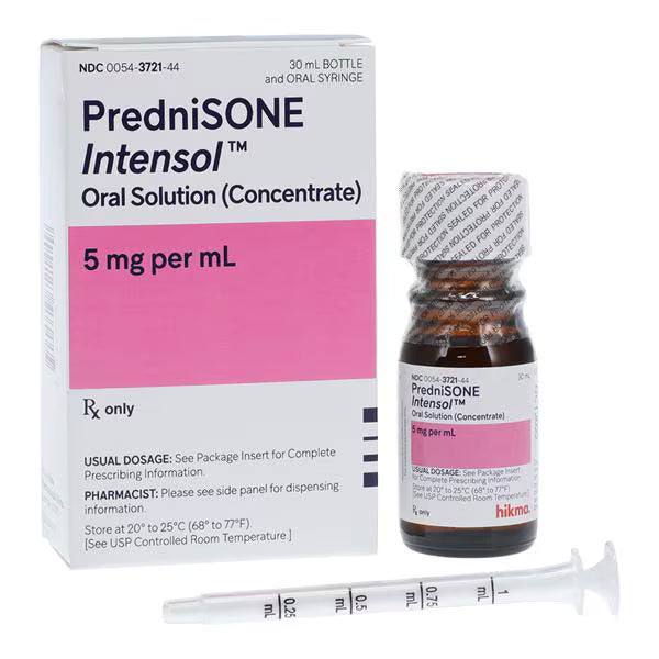 Buy Prednisone Intensol Oral Solution (Concentrate) Steroid Medication. Fast Delivery Near You!