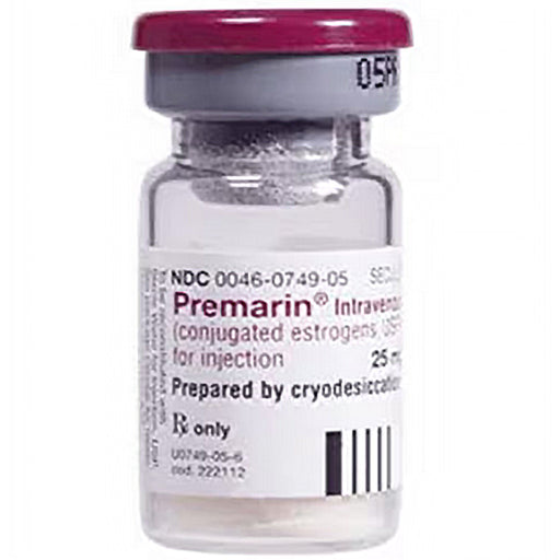 Treat Hot Flashes | Premarin Intravenous Injection (conjugated estrogens) 25 mg Vial ** Refrigerated Product