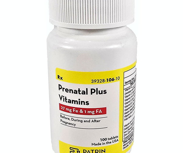 Trinatal Prenatal Plus Multivitamin Tablets — Mountainside Medical