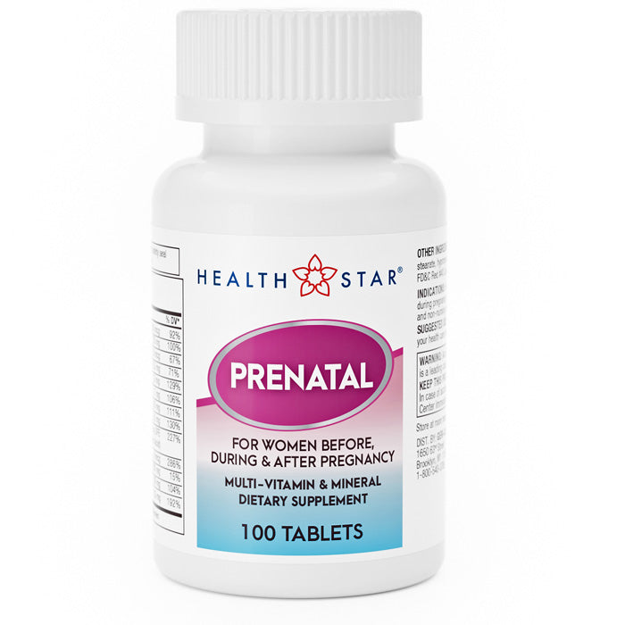 Prenatal Vitamins: Support Healthy Pregnancy & Development — Mountainside