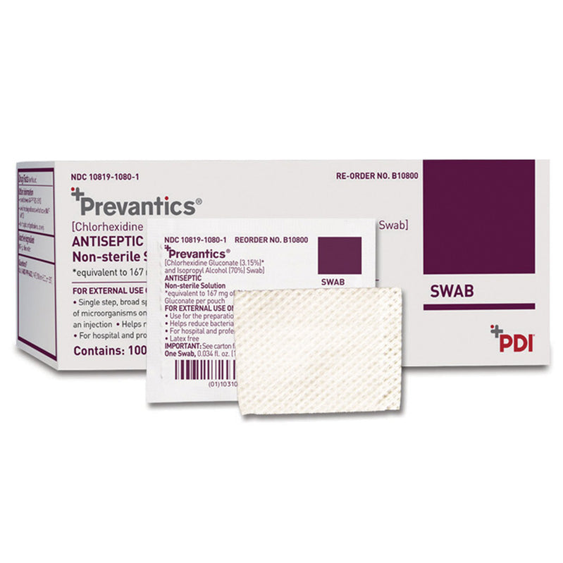 Prevase Chlorhexidine Skin Prep | Professional Antiseptic Wipes & Pads ...