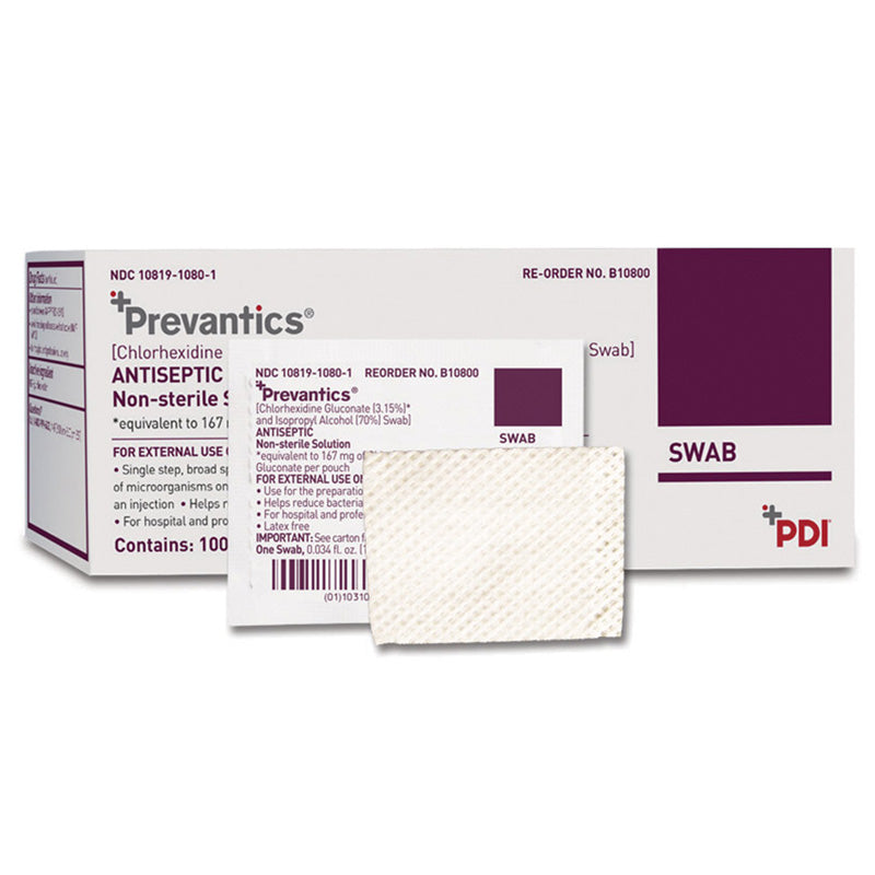 Prevpac Powder Prevantics Prep Pads: Infection Control & Wound Care — Mountainside Medical