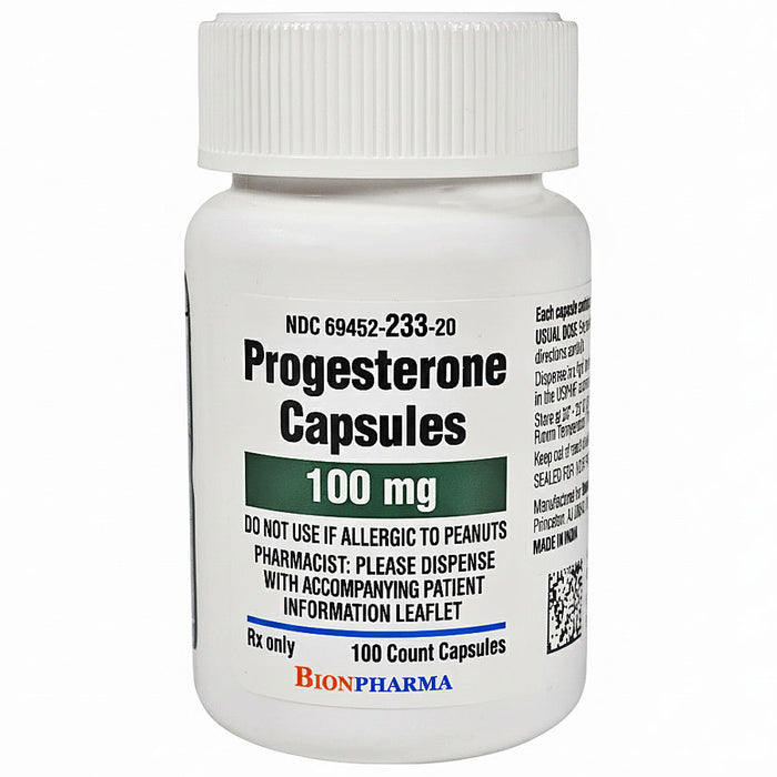 Progesterone Capsules 100 mg by Biopharma