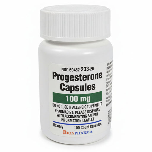 Progesterone Capsules 100 mg by Bionpharma
