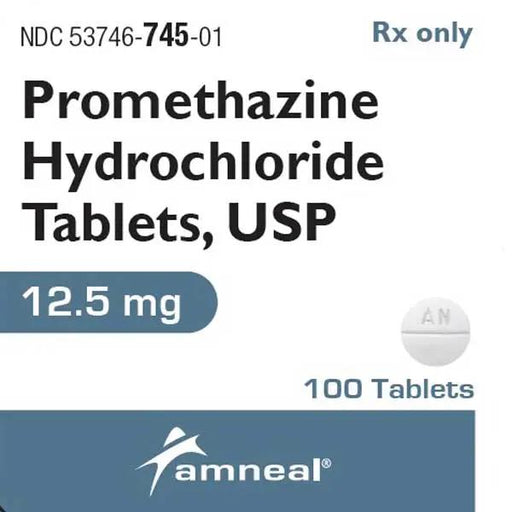 Promethazine HCl Tablets 12.5 mg by Amneal 