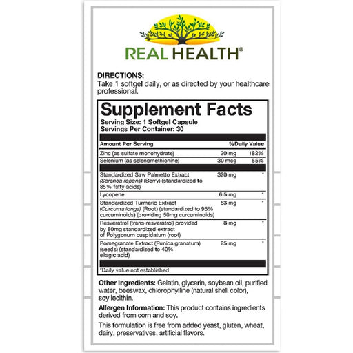 Prostate Complete Prostate Health Support Supplement with Beta Sitosterol, 30 Count Default Title