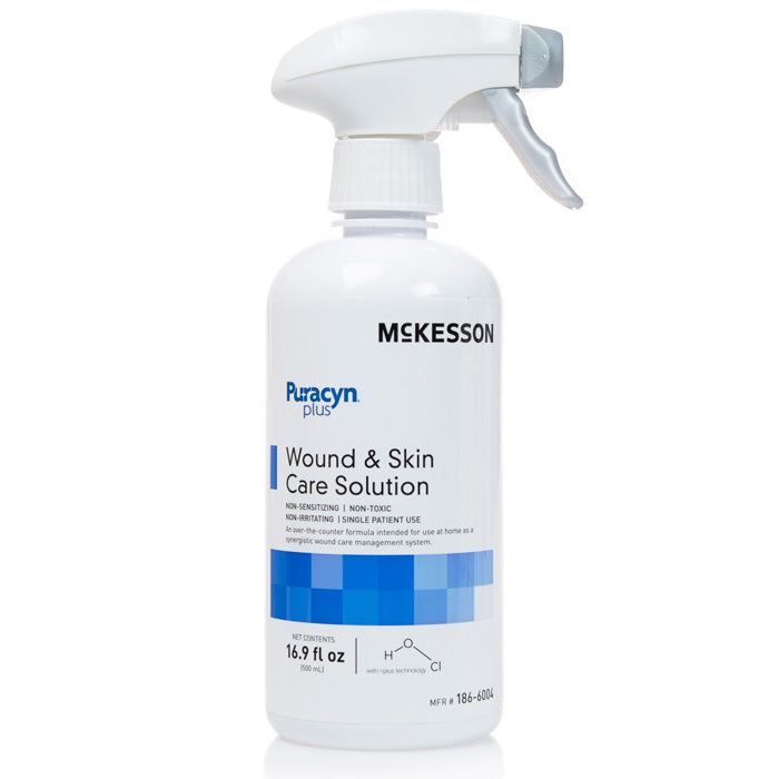 Puracyan Puracyn Plus Wound and Skin Wound Cleanser Irrigation Solution ...