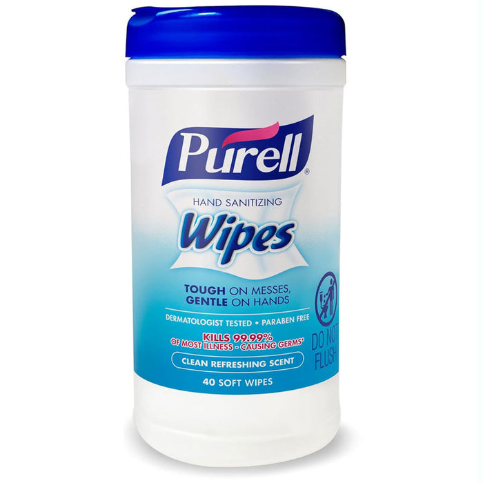Purell Hand Sanitizing Wipes Clean Scent 40 Count
