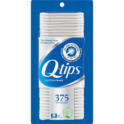 Q Tips CQ Tips Cotton Swab Sticks 375 Countotton Swab Sticks 375 Count
