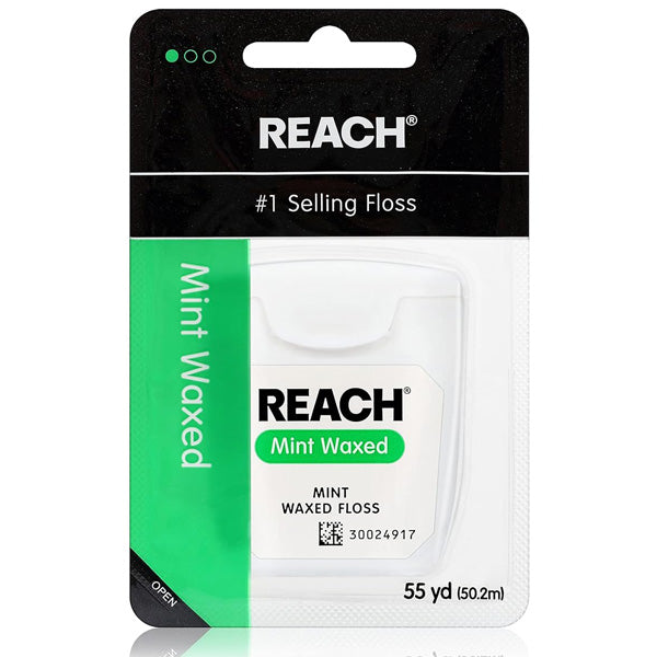 Reach Dental Floss Waxed with Mint Flavor — Mountainside Medical