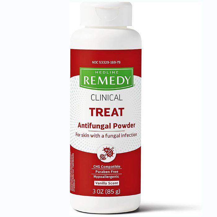  Remedy Clinical Antifungal Powder Miconazole Nitrate 2% with Vanilla Scent