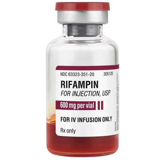 Rifampin for Injection 600 mg Per Vial Antibiotic Medication