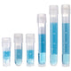 RingSeal Cryogenic Vials, Attached Screwcap with O-Ring Seal, Conical Bottom, Self-Standing, Sterile