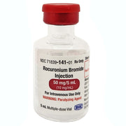 Rocuronium Bromide Injection rapid muscle relaxation for anesthesia, surgery, and intubation.