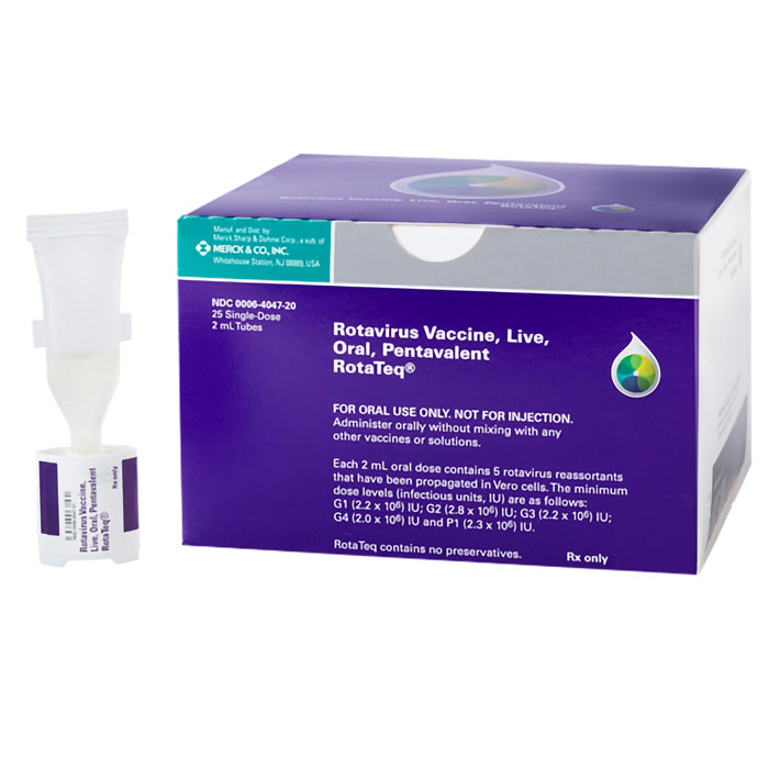 rota booster box RotaTeq Rotavirus Vaccine Live, Oral 2 ml by Merck for Infants and Babies (RX) **Refrigerated