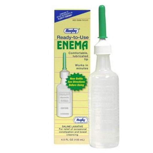 Buy Major Rugby Labs Rugby Enema Sodium Phosphate Ready-To-Use Enema 4.5 oz  online at Mountainside Medical Equipment