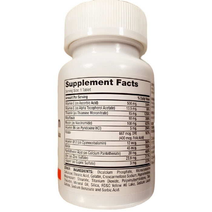 Buy Major Rugby Labs Rugby Multivitamin with Zinc Stress Formula 60 Count  online at Mountainside Medical Equipment