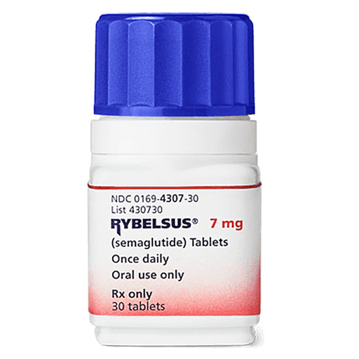 Type 2 Diabetes Treatment | Rybelsus (semaglutide) Tablets 7 mg, 30 Tablets Per Bottle