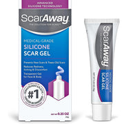 ScarAway Scar Repair Gel, 10 Gram, made with 100% silicone for effective scar treatment and skin healing.
