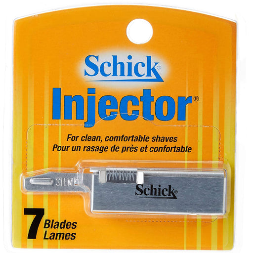 Edgewell Personal Care Brands Schick Injector Plus Razor Blades, Chrome 7 Pack | Buy at Mountainside Medical Equipment 1-888-687-4334