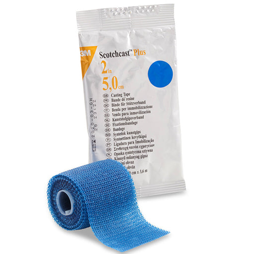 Scotchcast Plus Casting Tape Blue Color
