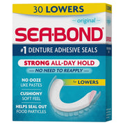 Sea-Bond Denture Adhesive Seals for Lowers