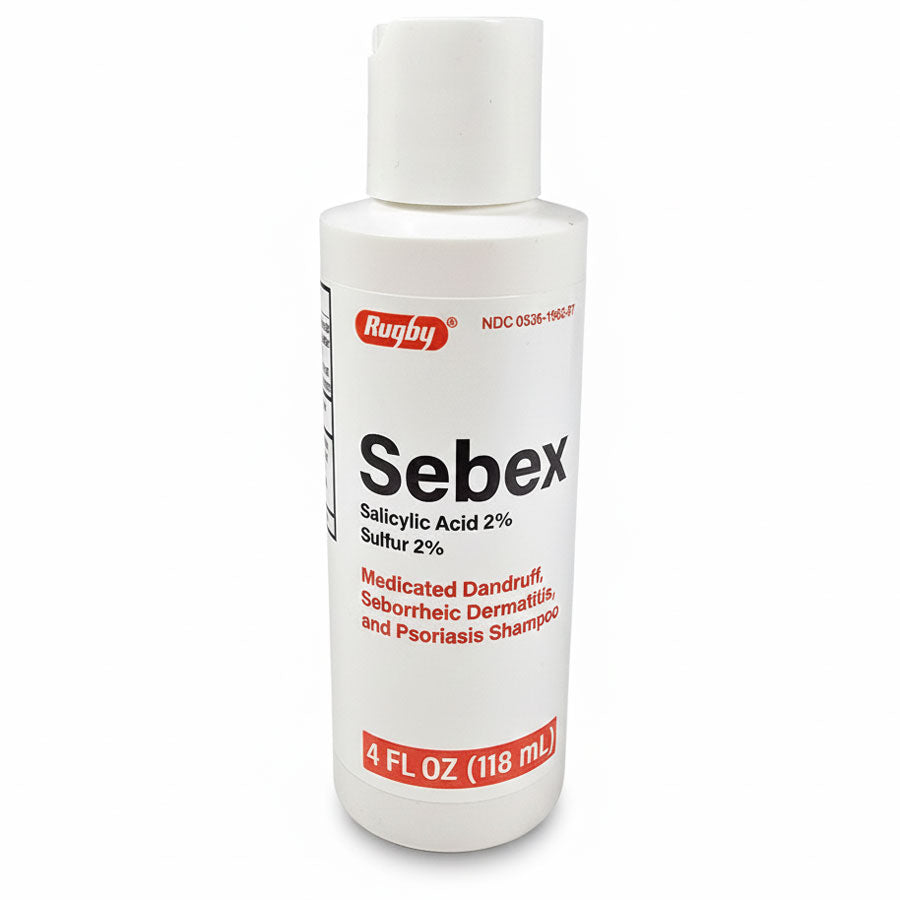Sebex Seborrheic Dermatitis Psoriasis Shampoo 4 oz