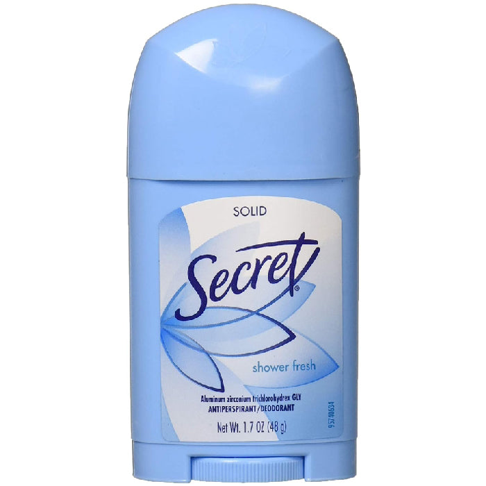Procter & Gamble Secret Solid Stick Antiperspirant Deodorant Shower Fresh Scent 1.7 oz | Mountainside Medical Equipment 1-888-687-4334 to Buy