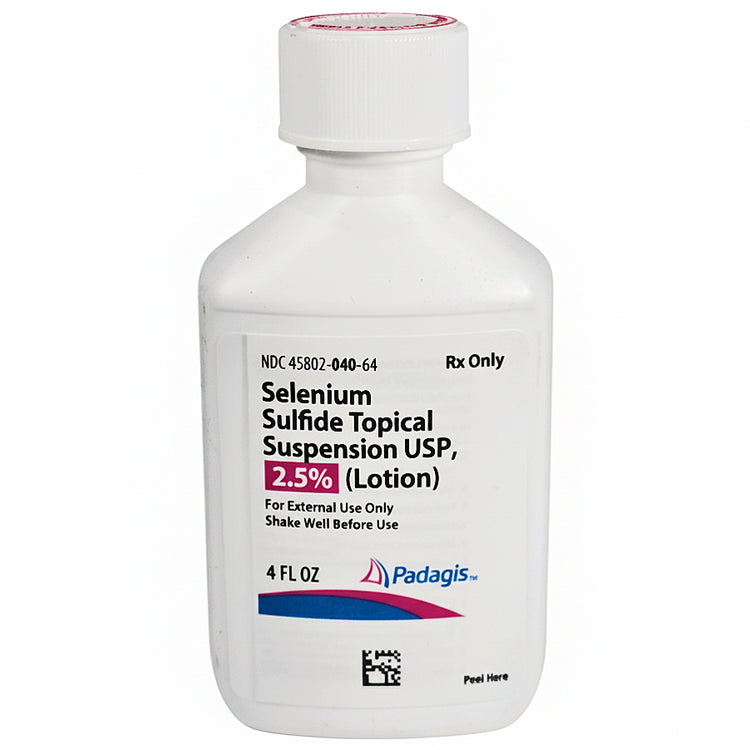 Selenium Sulfide Lotion 2.5% Topical Suspension 4 oz (Rx ...