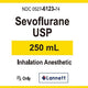 Sevoflurane Liquid for General Anesthesia Inhalation 250 mL (RX)