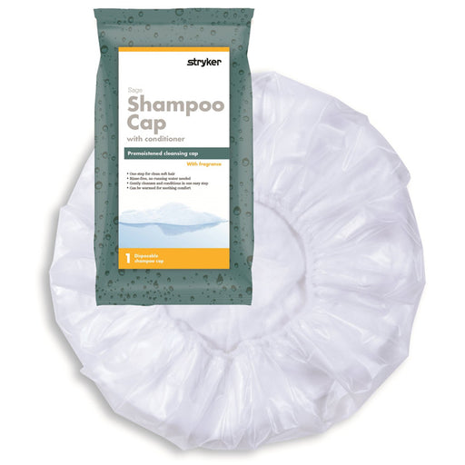 Shampoo Cap Comfort with Shampoo & Conditioner 1 per Pack Individual Packet with Powder Scent