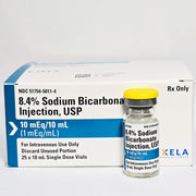 Sodium Bicarbonate For Injection 8.4% Single-Dose Vials Exela NDC 51754-5011-04