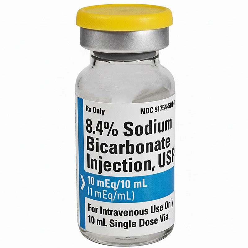 Sodium Bicarbonate Injection 8.4% by Exela Pharma