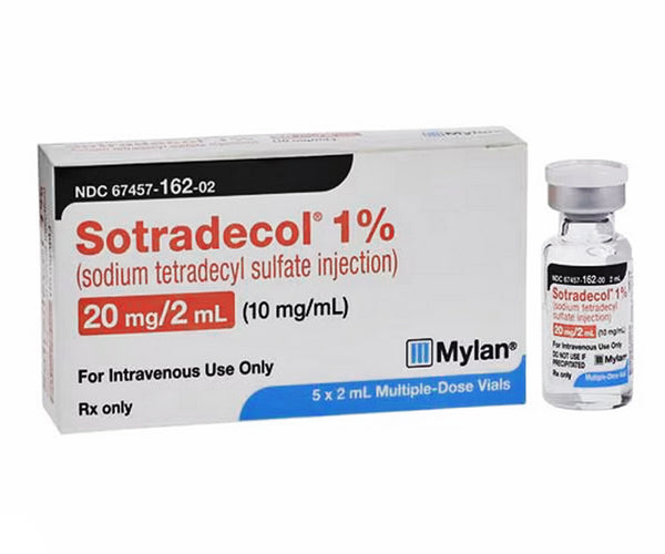 Sotradecol (Sodium Tetradecyl Sulfate) 1% Injection 2 mL — Mountainside ...