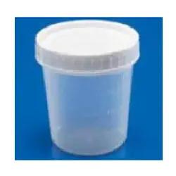 Sterile Specimen Containers with Screw-on Caps, 100/Case