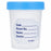 Specimen Container Cup with Information Label 4 oz, Non-Sterile Bulk 500/Case