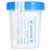 Specimen Cups with Information Label, Sterile 4 oz Bulk case 100/Case