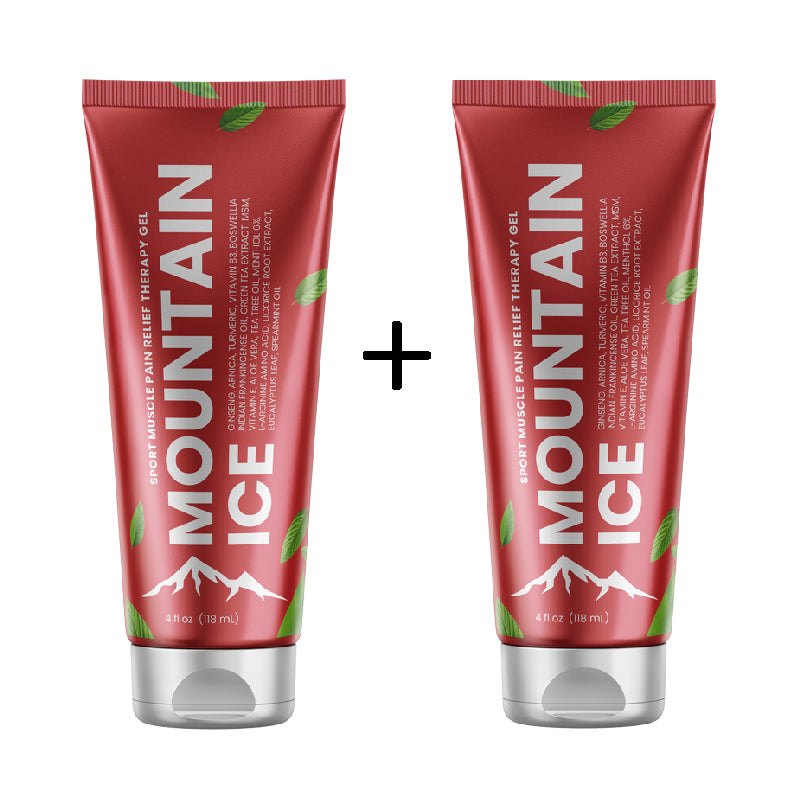 Buy Mountain Ice Buy 1 +Get 1 FREE Mountain Ice Sports Recovery Muscle Pain Relief Gel 4 oz (2-Pack)  online at Mountainside Medical Equipment