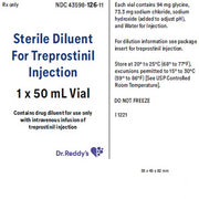 Sterile Diluent for Treprostinil Injection by Dr Reddy