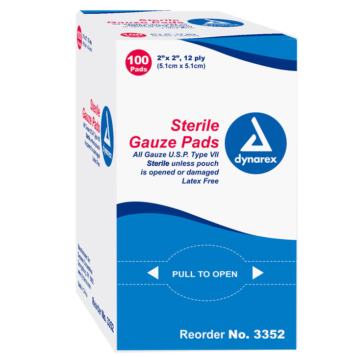Sterile Gauze Pads: Essential for wound care, offering absorbency and promoting hygiene and fast healing.