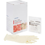 Sterile latex surgical gloves